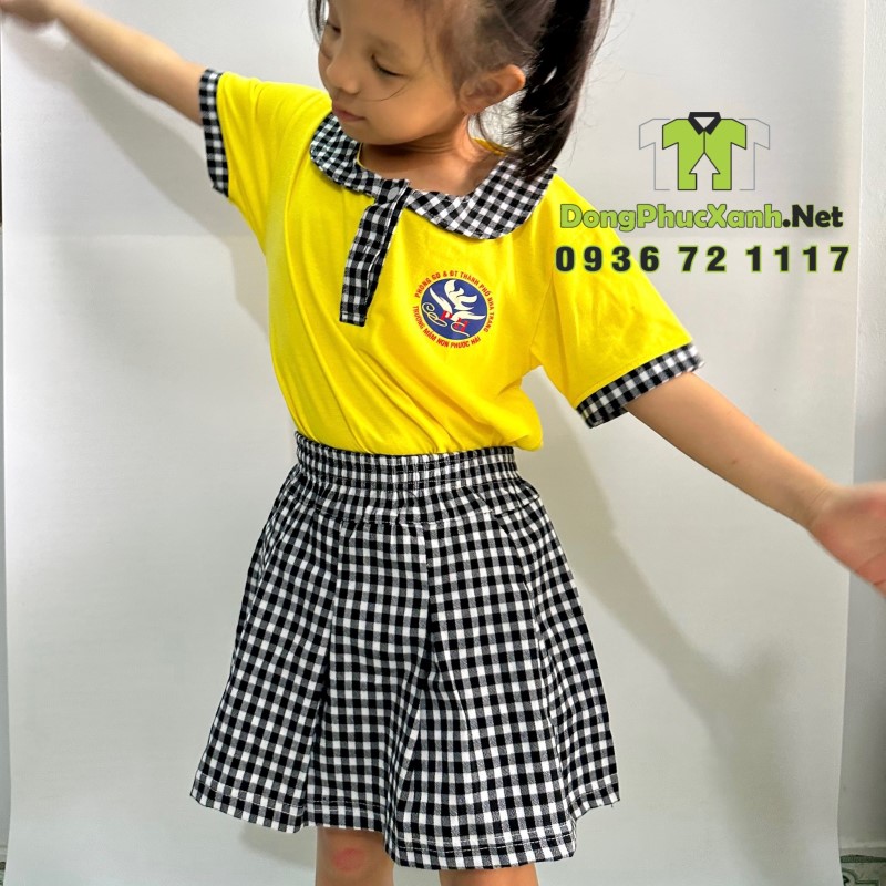 Đồng phục học sinh trường mầm non Phước Hải -Nha Trang