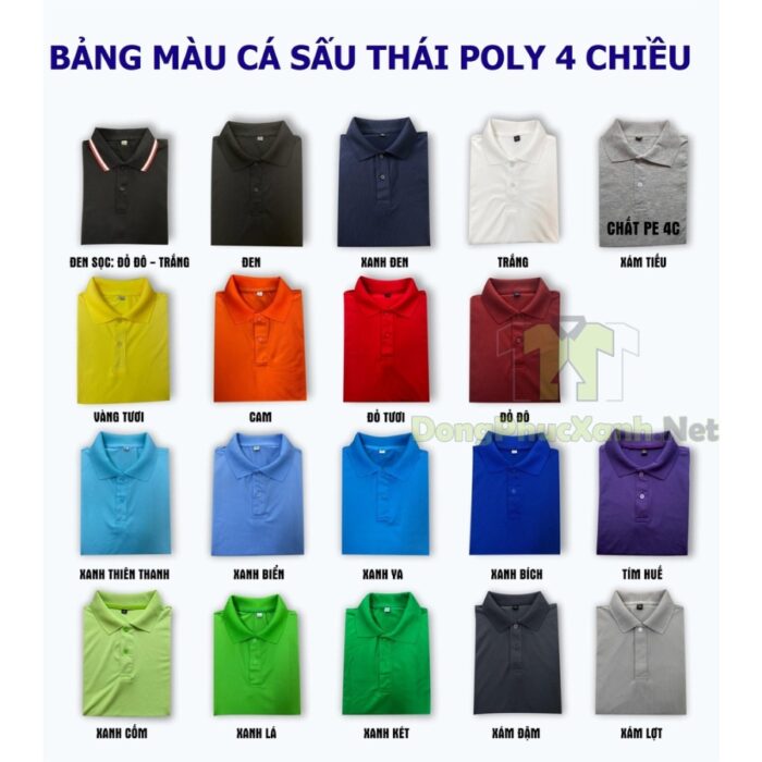 ao thun ca sau thai 4 chieu thoang mat