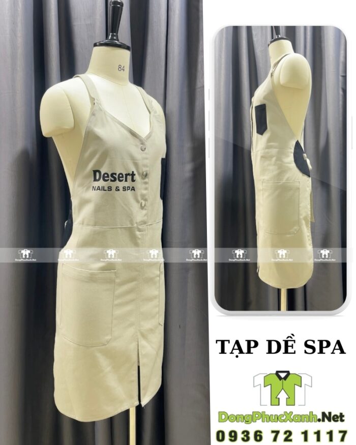 Tạp dề Spa cao cấp