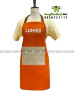 Đồng phục thiết kế theo yêu cầu cho tiệm bánh kem in logo Lumos