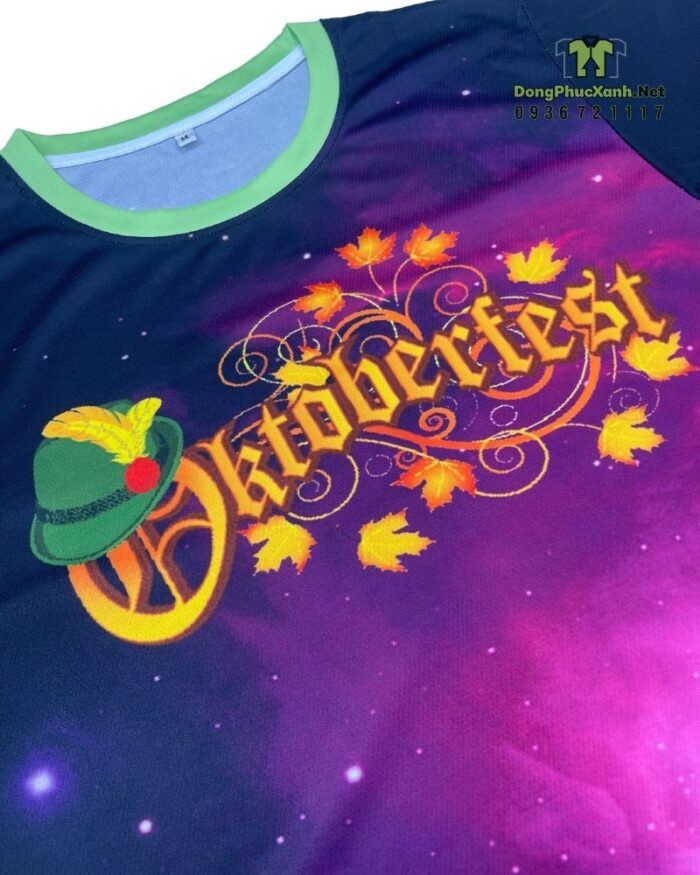 Áo sự kiện phong cách Galaxy in hình 3D Oktoberfest