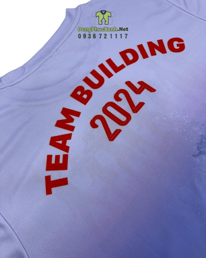 Áo team building thiết kế chủ đề biển in Team Building 2024