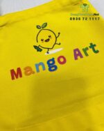 Tạp dề chống thấm cho bé in logo Mango Art