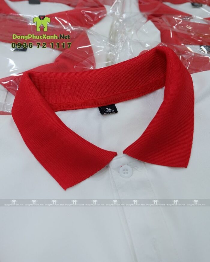 Áo lớp hội cựu học sinh thiết kế thời trang, lịch sự, in logo Trường cấp 2 Nguyễn Du - Tp Huế.