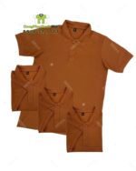 Bộ đồng phục quán cà phê có áo thun đồng phục màu cacao đẹp mắt, in/ thêu logo bằng công nghệ tiên tiến nhất hiện nay.