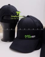 Nón đồng phục lưỡi trai thiết kế vừa vặn dành cho nhân viên bán hàng, thêu logo Mía&More.
