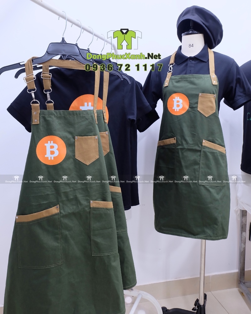 Đồng phục nhân viên phục vụ quán cafe BIT COIN CAFÉ & TEA