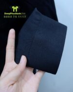 Đồng phục nhân viên Icool áo sơ mi đen, thêu logo thương hiệu nổi bật