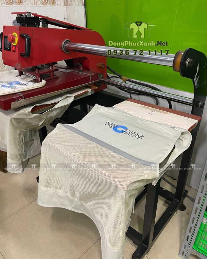 Áo gile kỹ sư kaki phối lưới có túi hộp tiện dụng