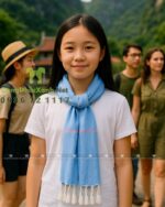 khăn rằn nam bộ đẹp dệt bền chất liệu cotton mềm kích thước tiêu chuẩn