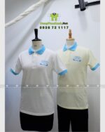 Áo thun cổ trụ đồng phục KOD cotton cao cấp, co giãn bốn chiều