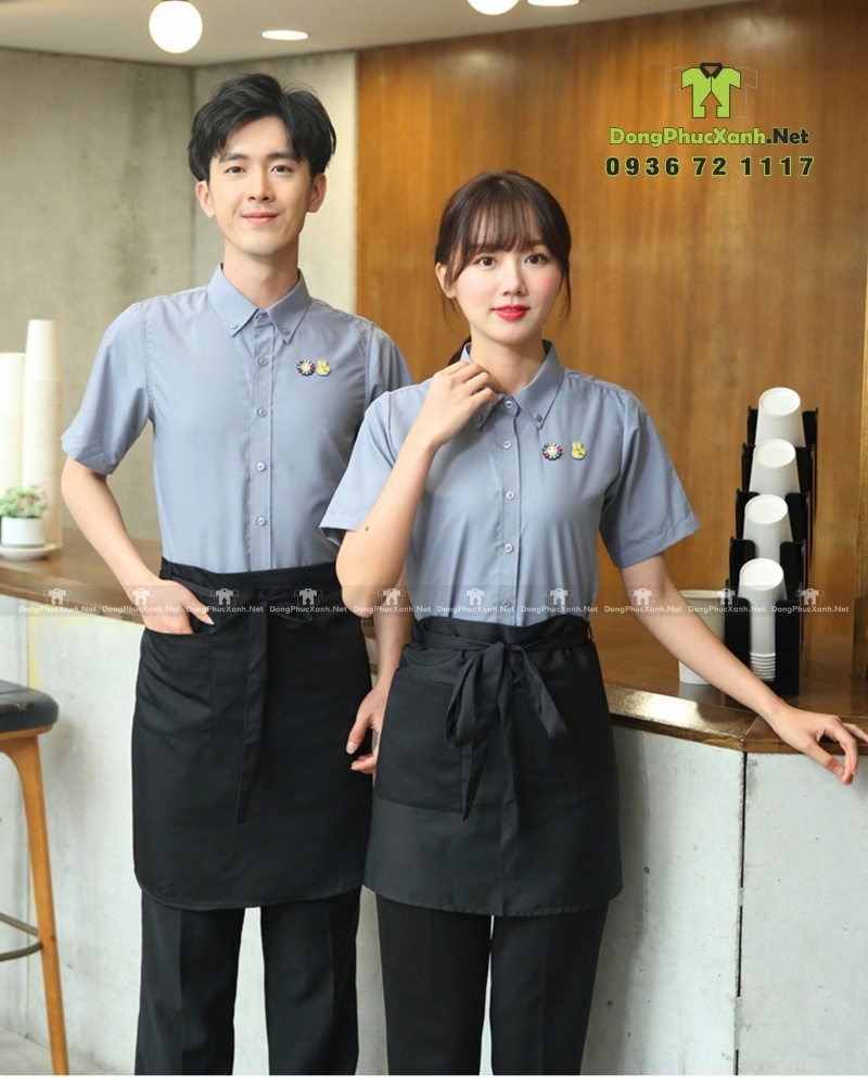 các kiểu tạ dề đẹp