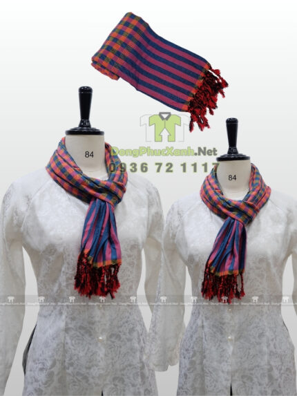 Khăn rằn nam bộ chất cotton mềm kích thước lớn