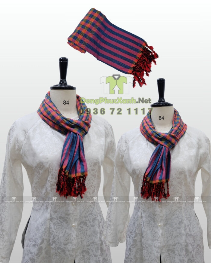 Khăn rằn nam bộ chất cotton mềm kích thước lớn