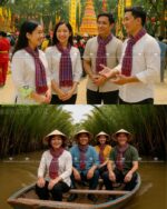 Khăn rằn nam bộ chất cotton mềm kích thước lớn