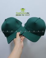 Đồng phục gile gió màu xanh viền vàng vải dù gió in logo Đậu Má Mix.