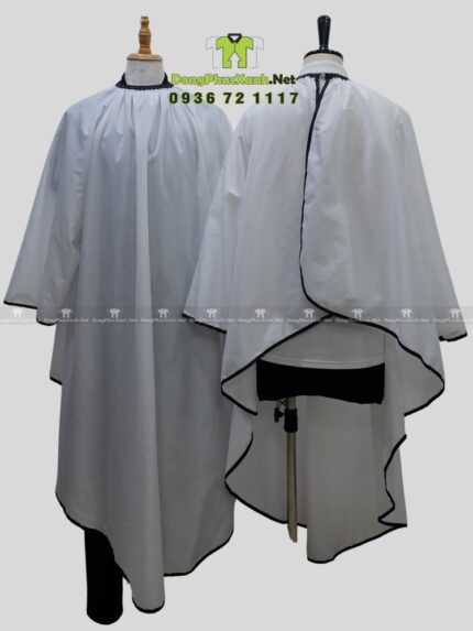 Mẫu Áo Choàng Cắt Tóc Có Tay Đẹp