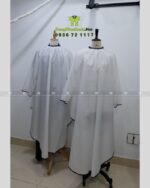 Áo Choàng Cắt Tóc Có Tay Màu Trắng