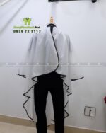 Mẫu Áo Choàng Cắt Tóc Có Tay Mặt Tay