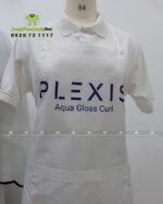 Tạp dề in logo Plexis sắc nét