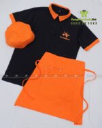 Bộ Đồng Phục Nhân Viên Màu Cam