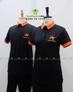 Áo Thun Cổ Trụ Cho Nhân Viên Phục Vụ