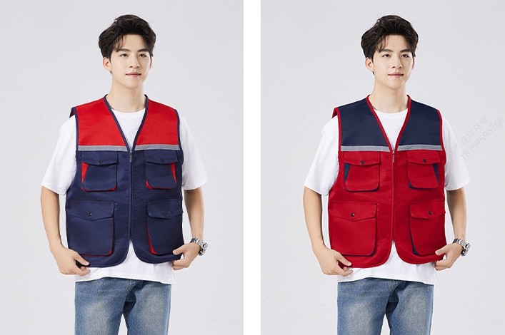 Áo gile kiểu Hàn Quốc nhiều túi