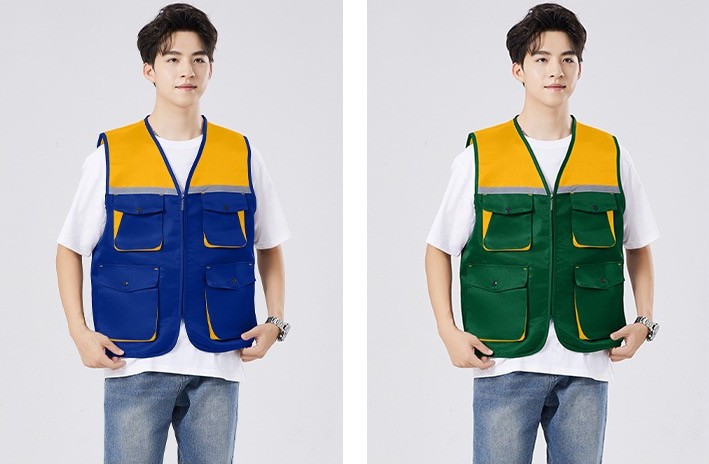 Mẫu áo gile bảo hộ kiểu Hàn Quốc