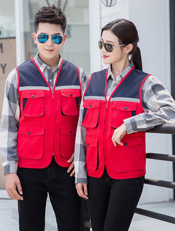 Mẫu áo gile bảo hộ đẹp hiện đại