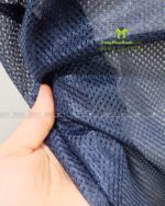 Cận Cảnh Vải Kaki 65/35 Phối Lưới Thoáng Mát Bền Đẹp