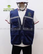 Áo Gile Kỹ Sư Bảo Hộ Trang Bị Nhiều Túi Tiện Lợi