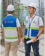 Mẫu Áo Gile Kỹ Sư Phối Lưới Đẹp