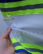 ÁO Gile May Phối Lưới Thoáng Mát