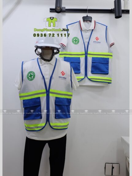 Áo Gile Bảo Hộ Lao Động Đẹp