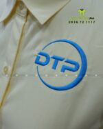 Cận Cảnh Logo DTP Được Thêu Sắc Nét