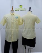 Áo Sơ Mi Đồng Phục Vải Kate Silk Cao Cấp Thoáng Mát