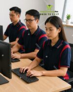 Áo Đồng Phục Công Ty Màu Xanh Đen Sang Trọng