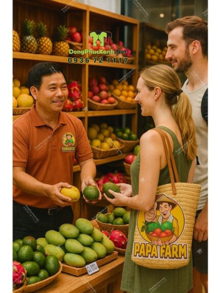 Áo Thun Cổ Trụ Cho Nhân Viên