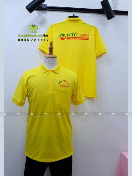 Áo Thun Đồng Phục Công Ty Thiết Kế Cổ Trụ