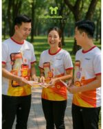 Áo Thun Sự Kiện Công Ty HD Bank Thích Hợp Cho Các Hoạt Động Ngoài Trời