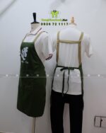Tạp Dề Chữ H In Logo Lá Coffee Tê