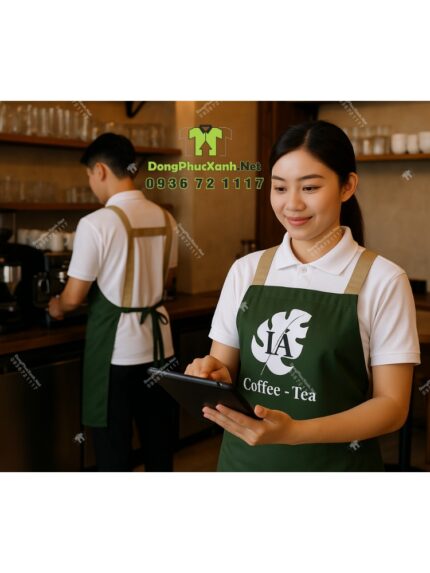 Tạp Dề Pha Chế Quán Café