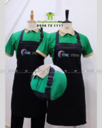 Bộ Đồng Phục Công Ty Gồm Áo Và Tạp Dề Chuyên Nghiệp