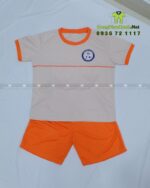 Bộ Đồng Phục Thể Dục Trường Mầm Non Thần Đồng Academy Mặt Trước