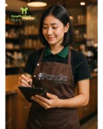 Bộ Đồng Phục Nhân Viên Phục Vụ Quán Ăn