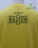 Áo Đồng Phục Nhân Viên Tiệm Bánh Mì In Logo Ba Sơn Sắc Nét