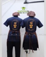 Đồng Phục Quán Ăn In Logo Quán Phở Bà Năm