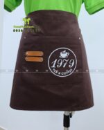Tạp dề ngắn đồng phục cho nhân viên quán cafe