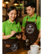 Đồng Phục Nhân Viên Phục Vụ Quán Cafe 1979