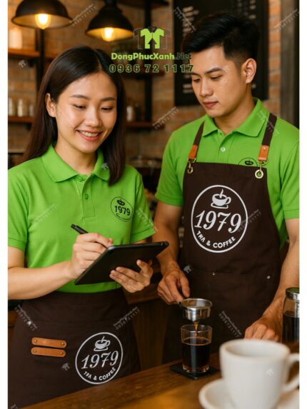 Đồng Phục Nhân Viên Phục Vụ Quán Cafe 1979
